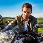 Motorradfahrer Gabriel